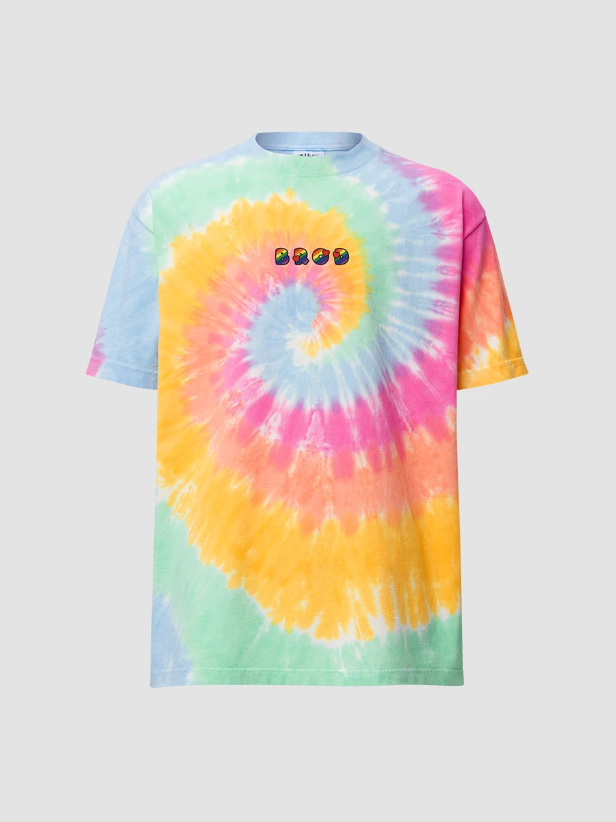 Bród Meaning Pride - Tie-Dye Embroidered Irish / Gaeilge / Gaelic T-shirt for PRIDE 🏳️‍🌈 product image (4)