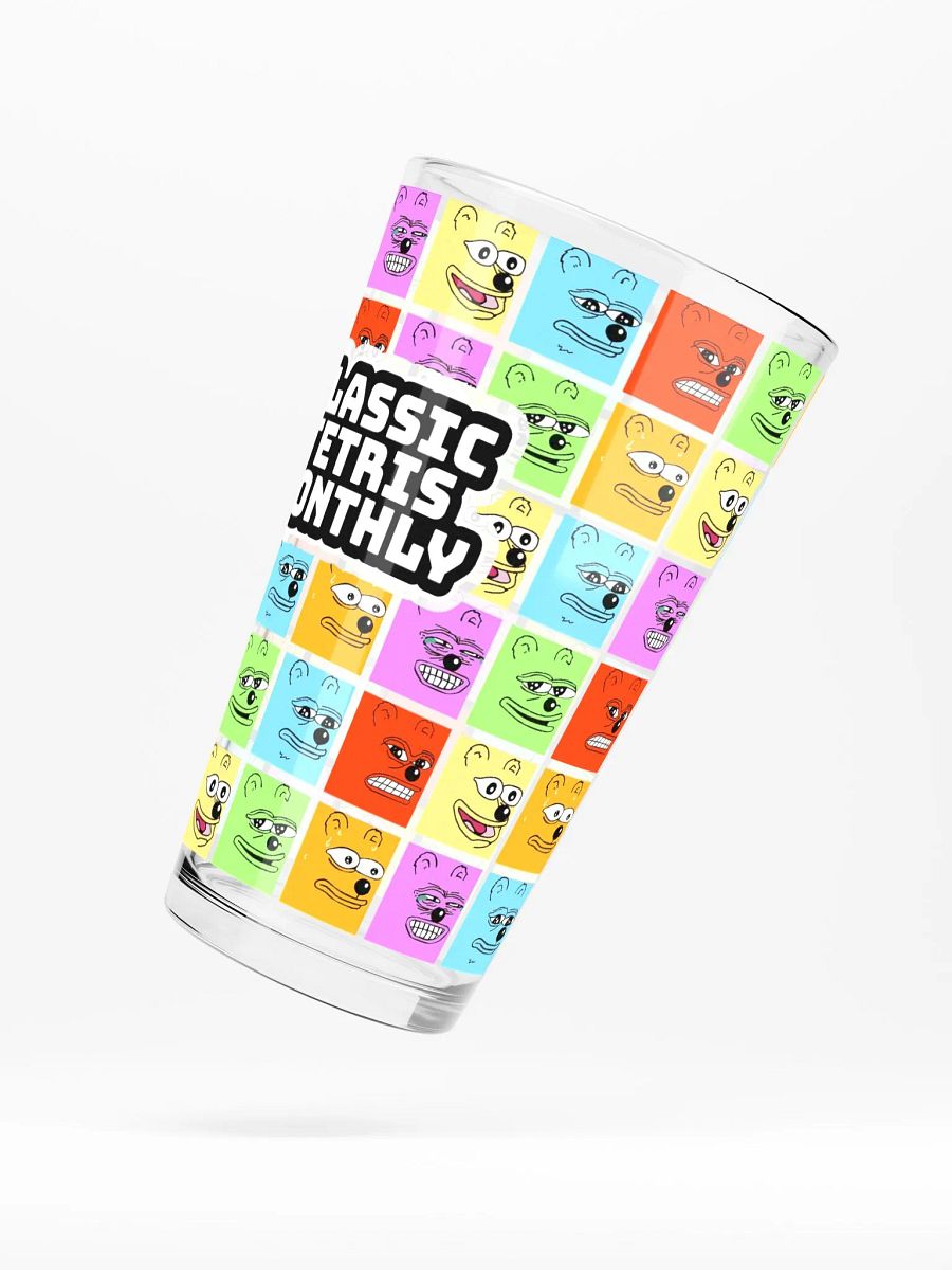 CTM Throwback Bear Tribute Pint Glass product image (5)