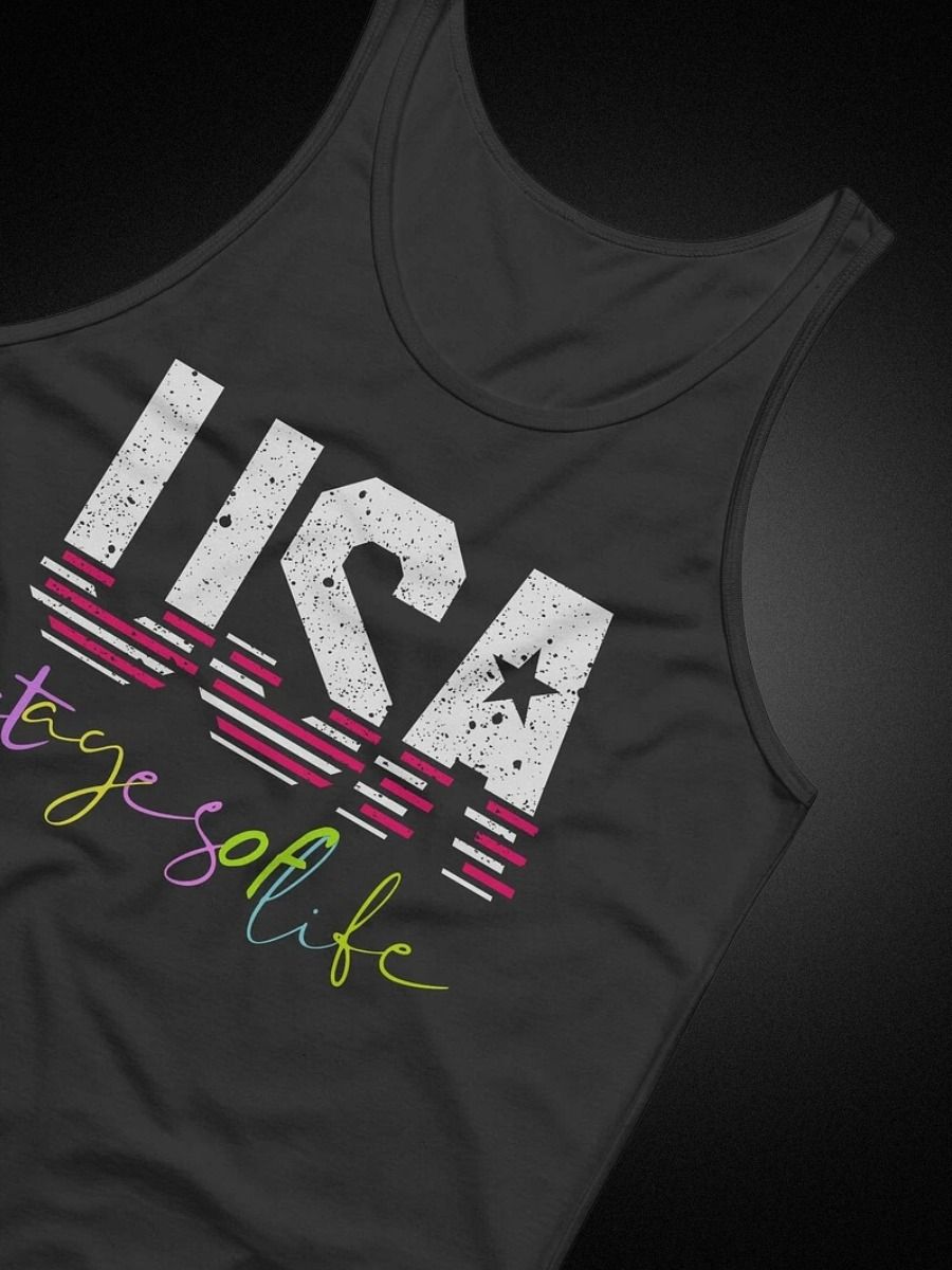USA -Stages of Life Tank Top for Men product image (2)