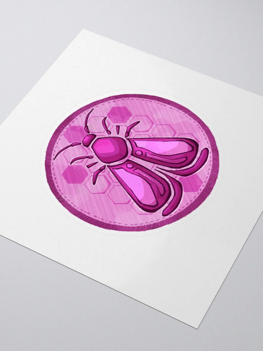 Magenta Moths Sticker product image (3)