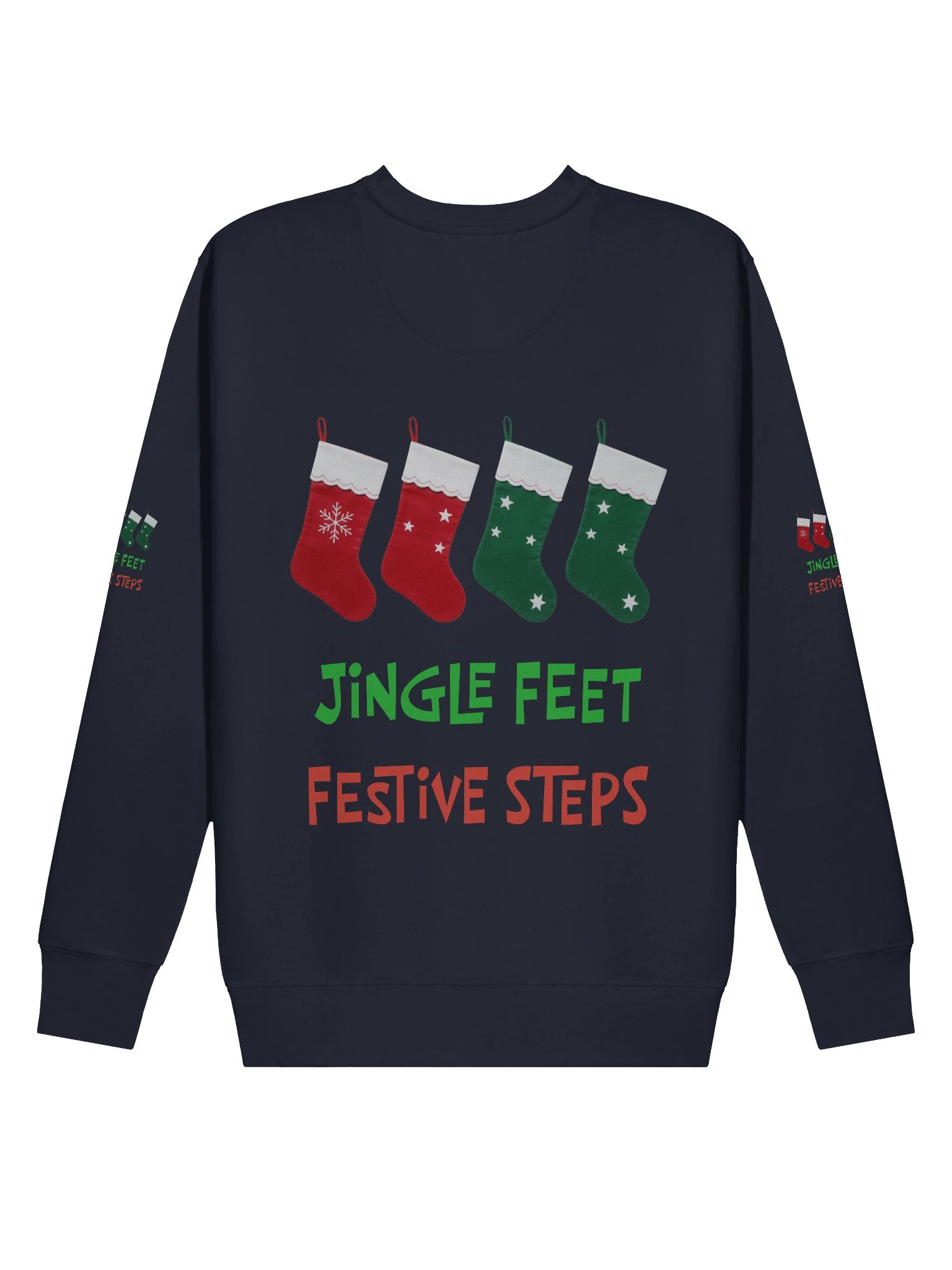 Jingle Feet Festive Christmas Sweatshirt product image (45)