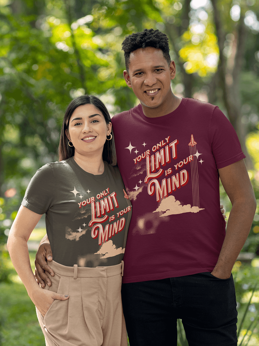 Only limit is your mind Bella-canvas T-shirt product image (1)