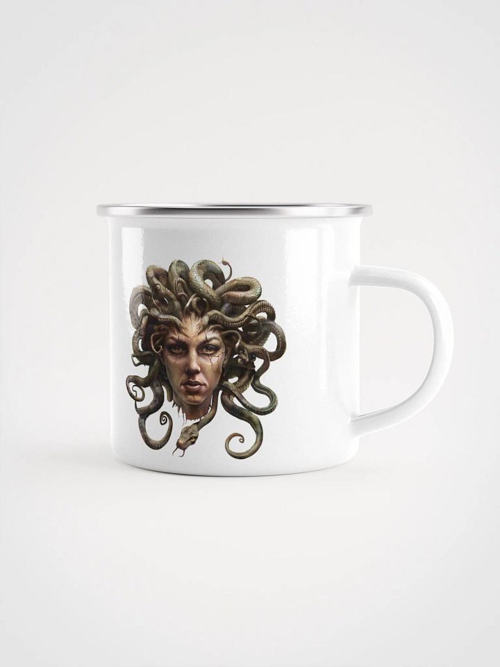 Medusa - The Gorgon - Enamel Mug product image (1)
