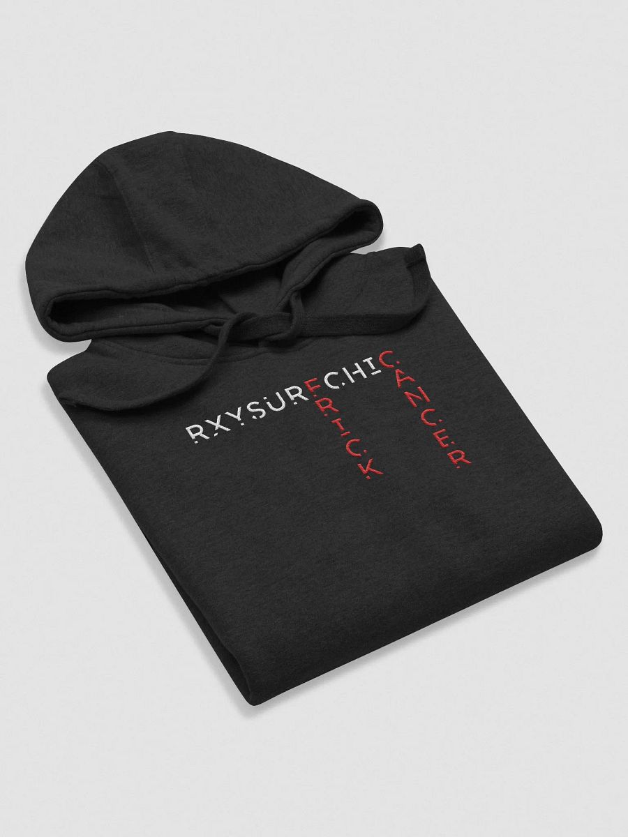 [charity] STITCHED - FRICK CANCER - Hoodie product image (4)