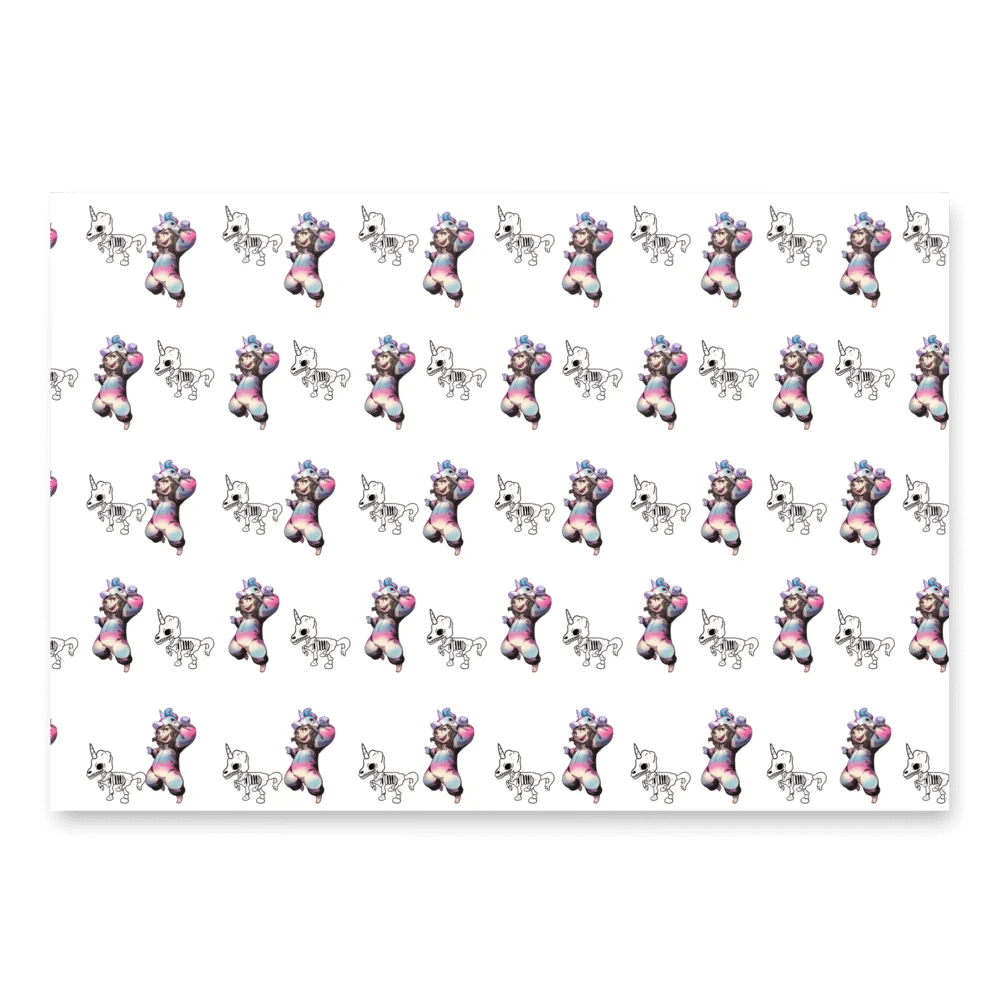 Unicorn Kid Gift Wrap product image (1)