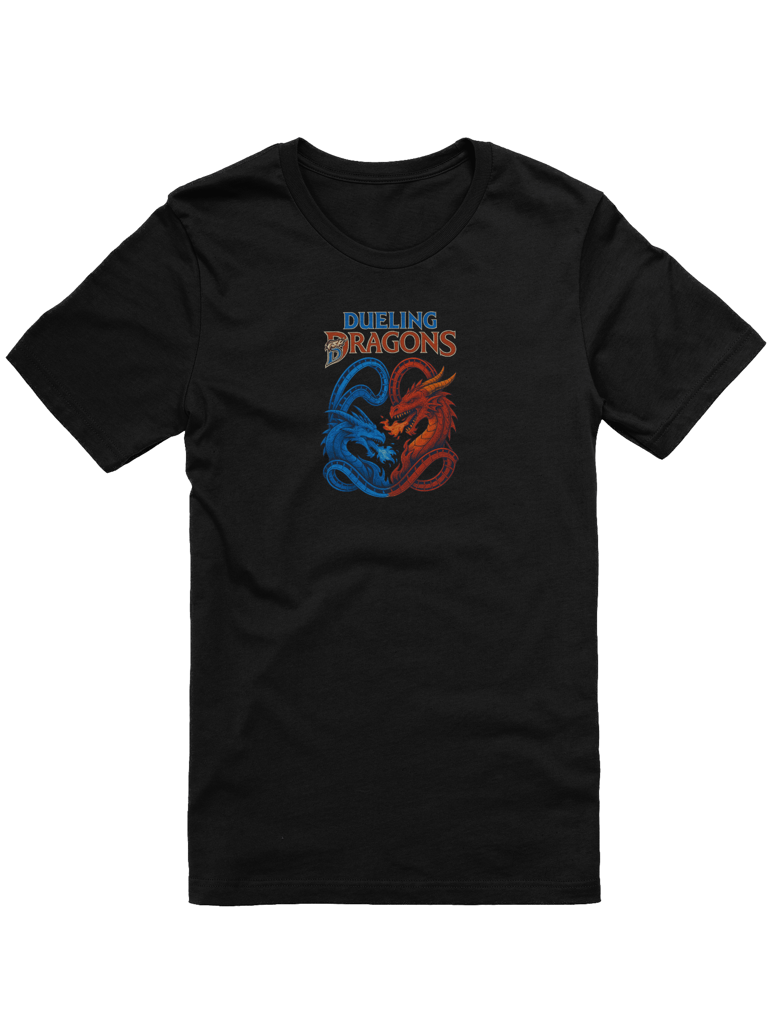 Dueling Dragons Unisex T-Shirt product image (1)