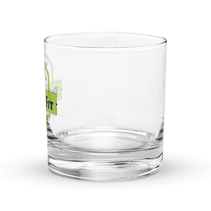 Pickle Fit Logo Rocks Glass product image (2)