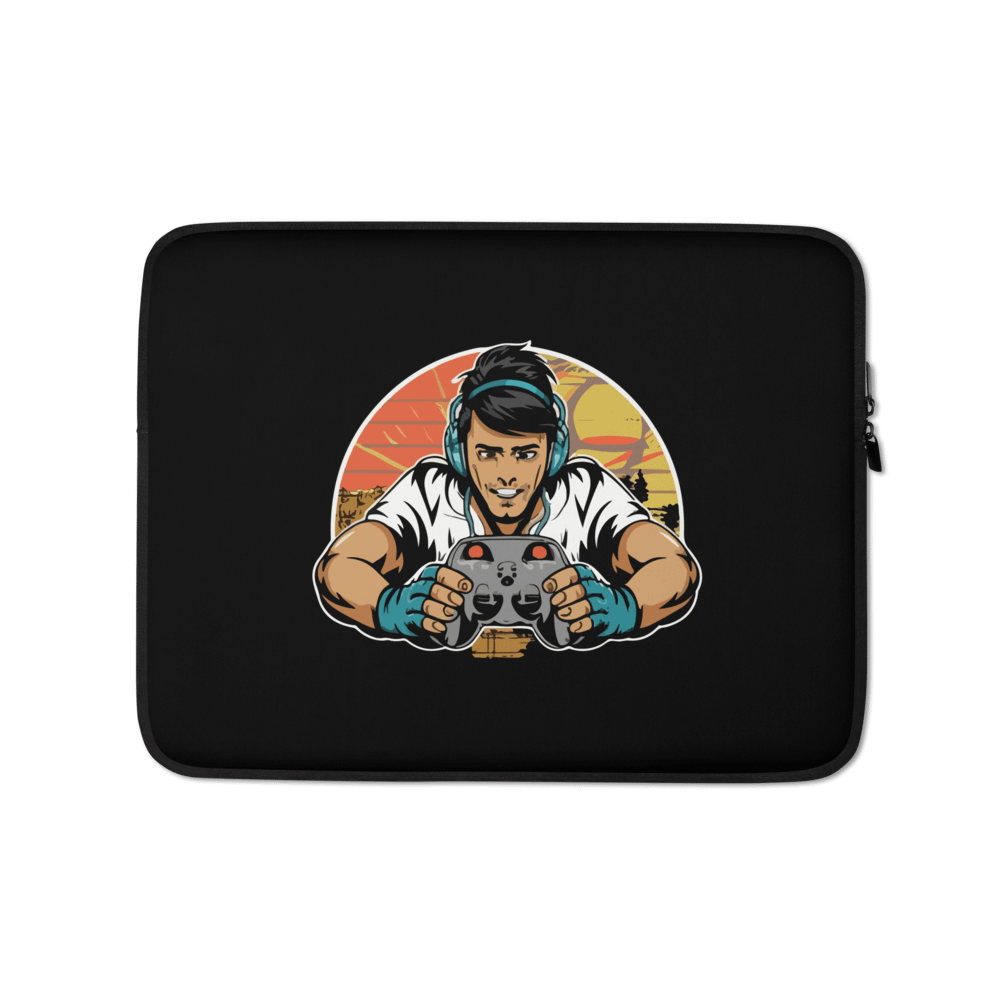 Sunset Gamer Laptop Sleeve – Stylish & Protective Sleeve for Gamers product image (1)