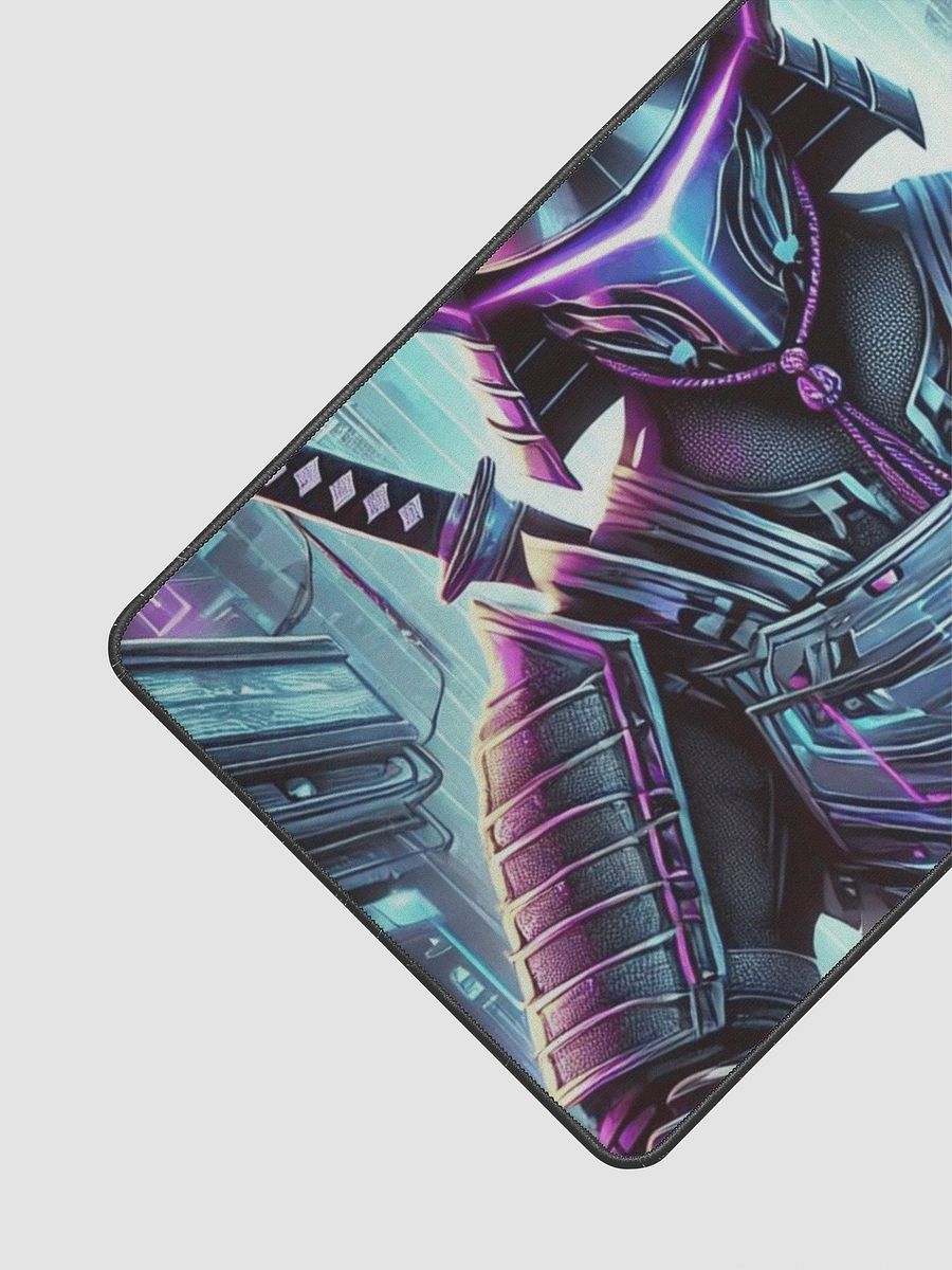 Cyber Samurai Neon Fury Desk Mat - 12"x22" product image (3)