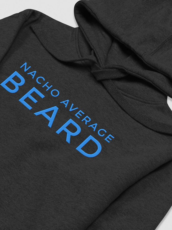 Men's Nacho Average Beard Hoodie (Aqua/Teal Embroidery) product image (2)