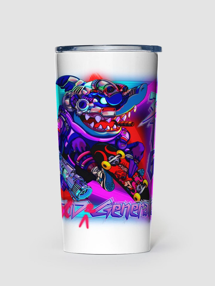 Cybershark- White Tumbler product image (1)