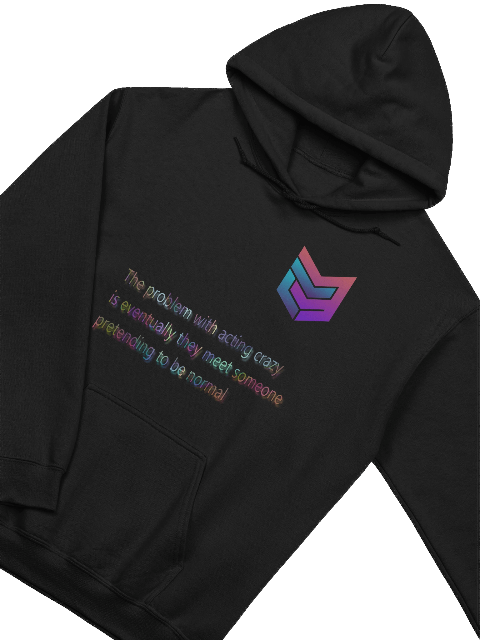 Pretending to be normal Hoodie product image (3)