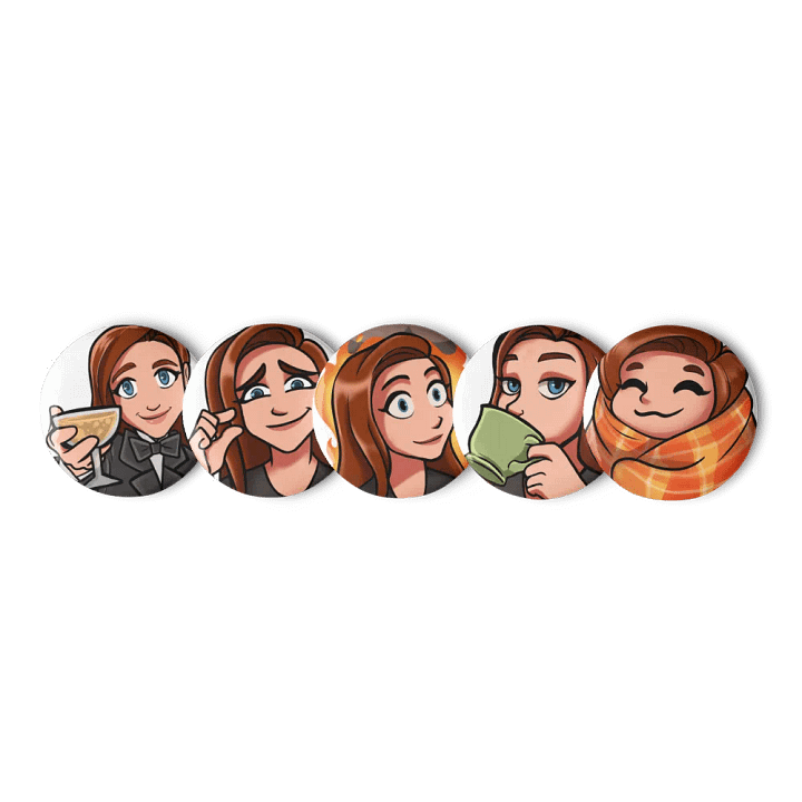 Kerrty Emote Pin Set product image (1)