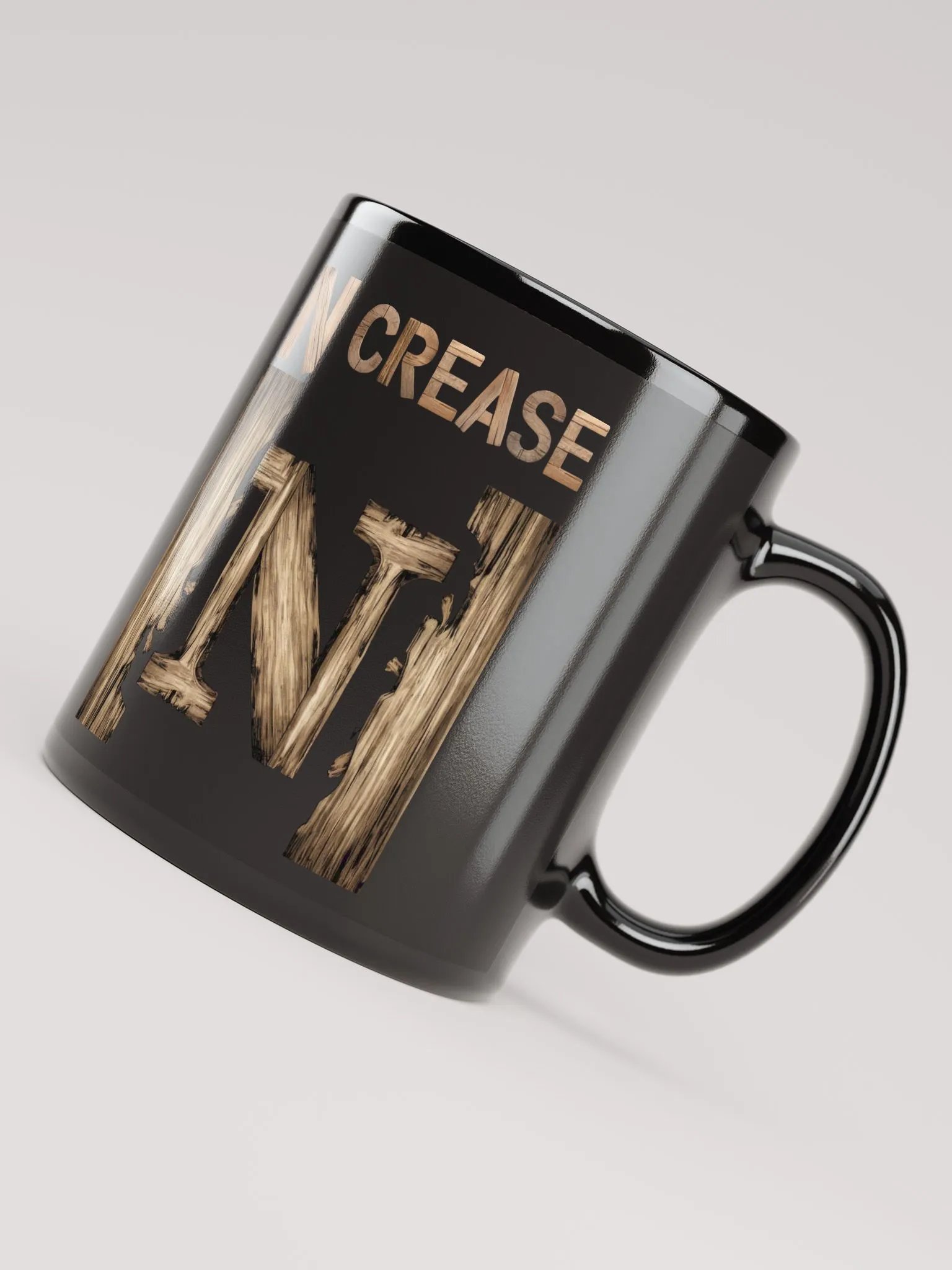 N Crease - Funny Wordplay Blue Coffee Mug product image (9)