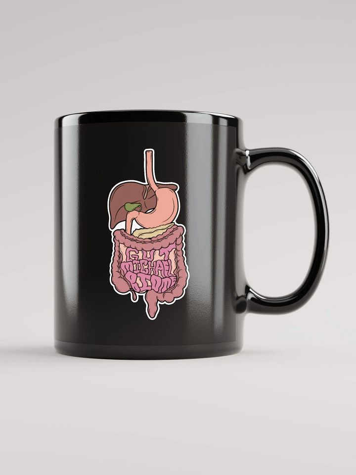 GutMichaelBiome Mug (black) product image (1)