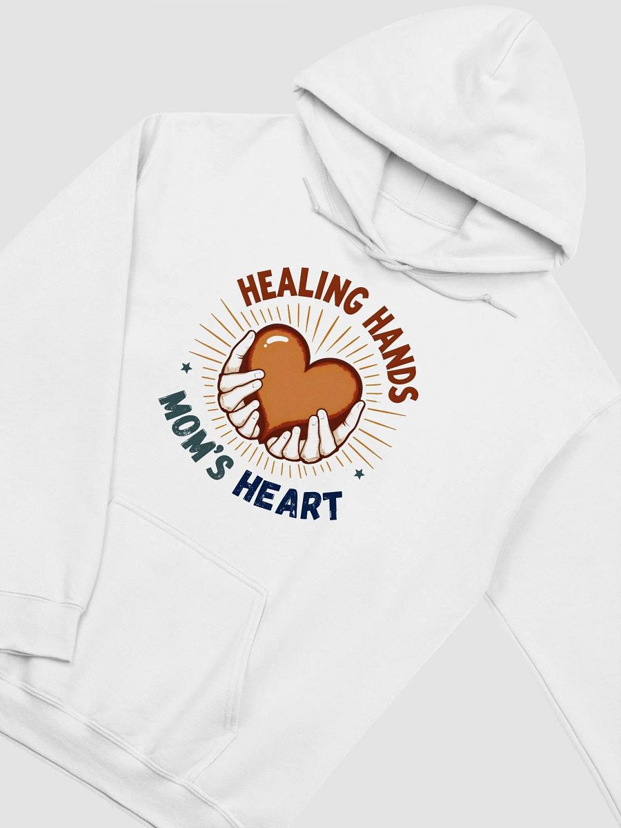 mom, Healing Hands, Orange Heart Hoodie product image (18)