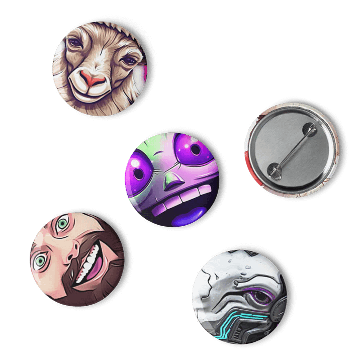 GotYou Set of Pin Buttons product image (2)