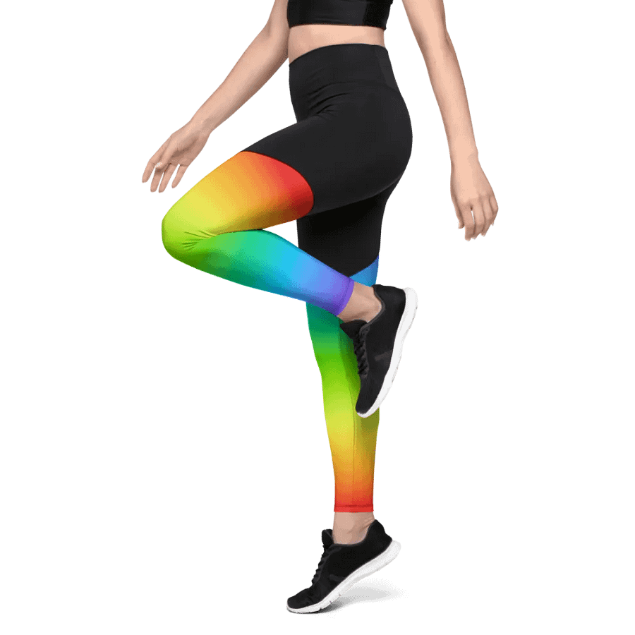 Rainbow Sport Leggings product image (10)
