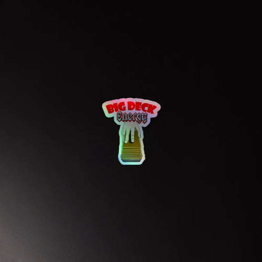 Big Deck Energy Red Sticker product image (4)
