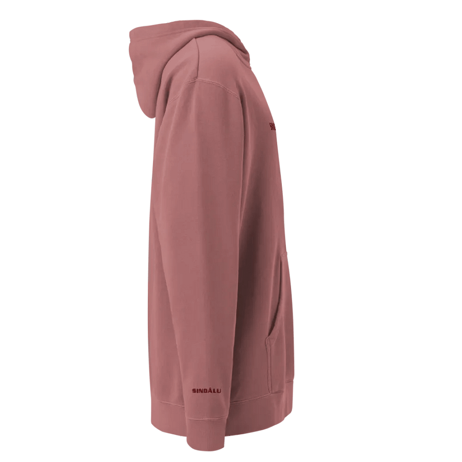 Sindalu Embroidered Sweatshirt- maroon product image (8)