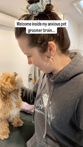 Anyone else wake up with a heart attack trying to remember if you clipped all the nails? 😅🫣

#petgroomerproblems #petgroomers...