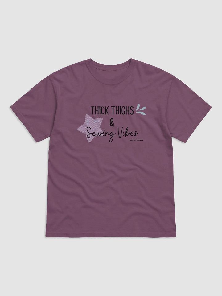 Thick Thighs & Sewing Vibes - T-Shirt product image (2)