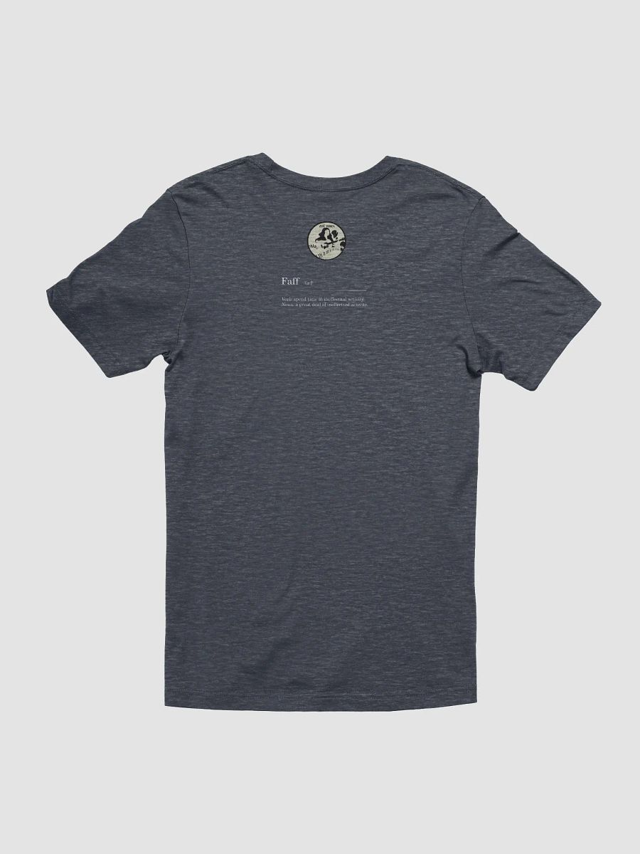 Faff o'clock t shirt (dark) product image (6)