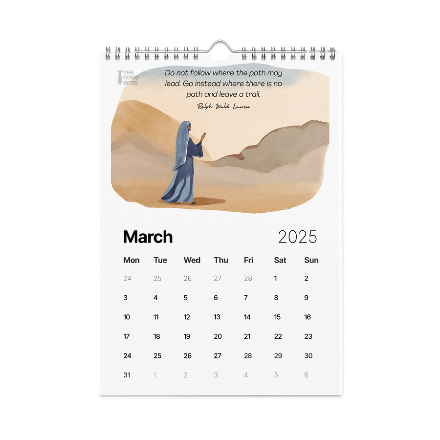 2025 Leadership Inspiration Calendar (Watercolor) product image (9)