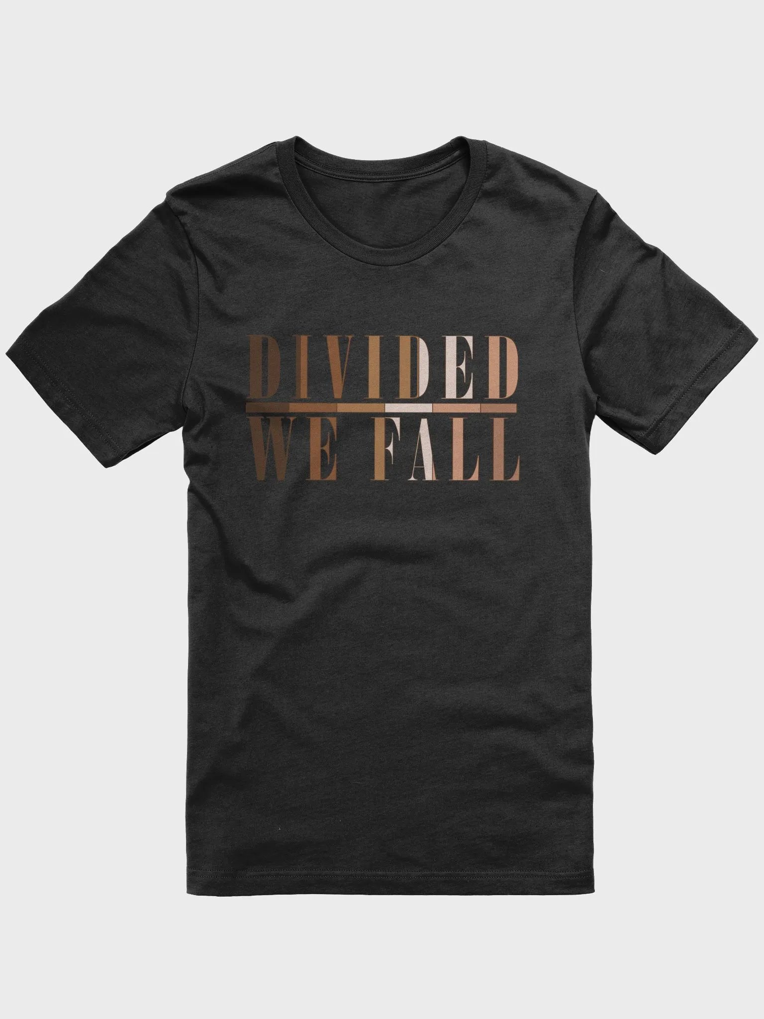 Divided We Fall - Skin Colour Two - Bella+Canvas Supersoft T-Shirt product image (2)