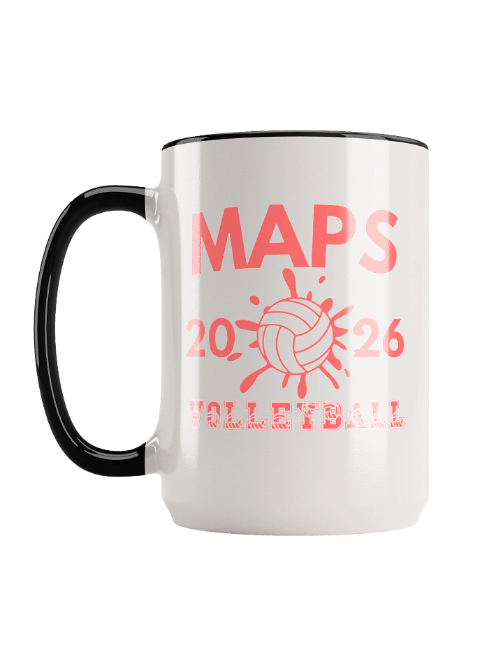 Vibrant MAPS 2026 Volleyball Ceramic Mug product image (2)