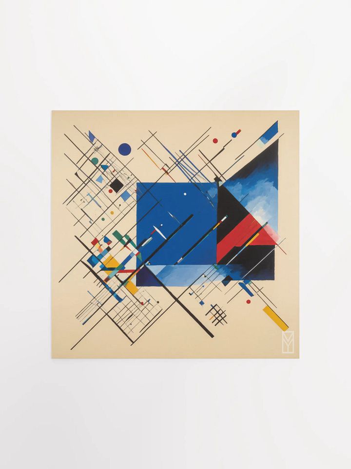 Poster Global Error in Blue product image (1)