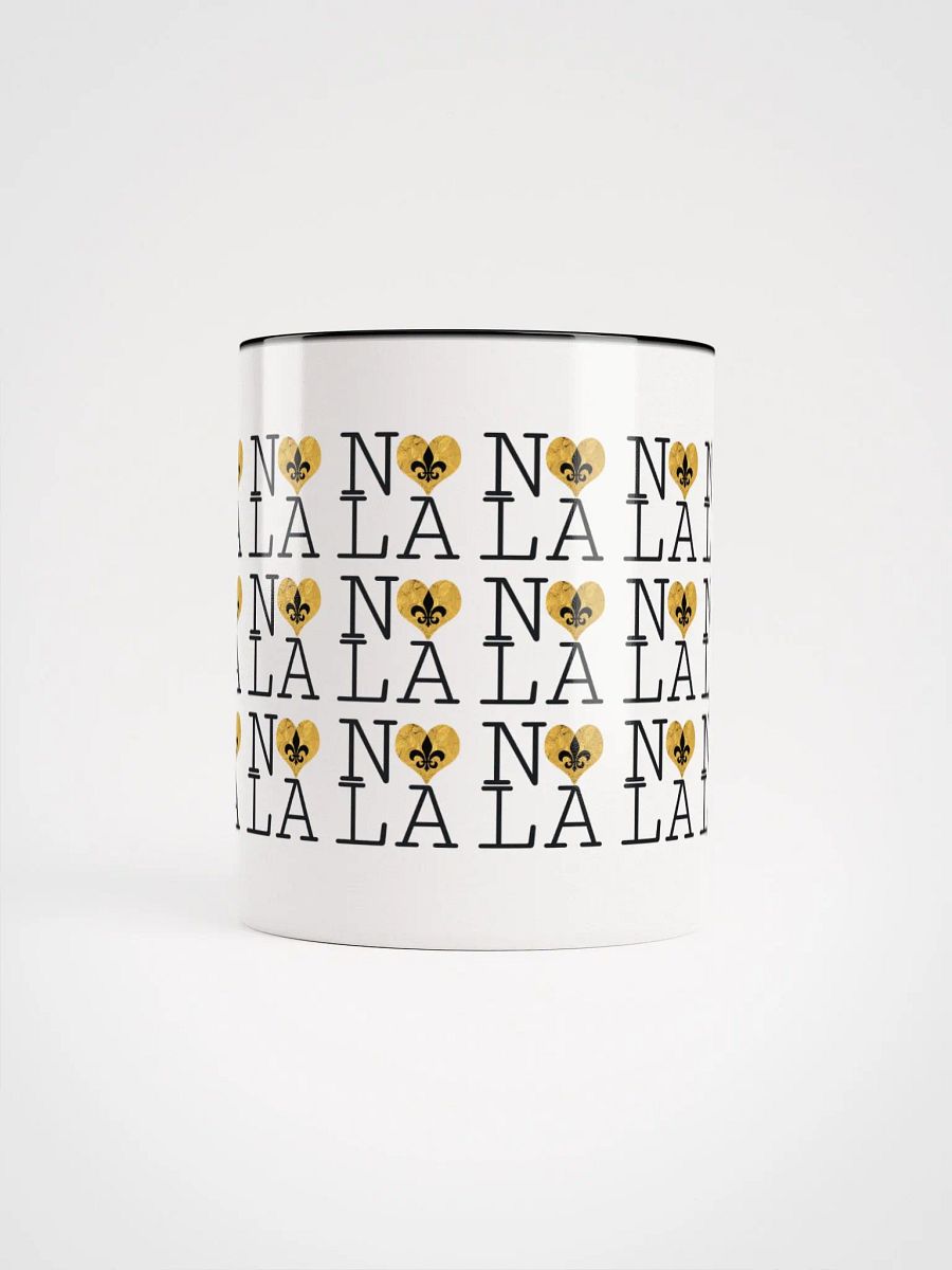 I LOVE NOLA **LEGACY COLOR MUG** (GOLD WRAP HEART INFINITY WALL) product image (20)