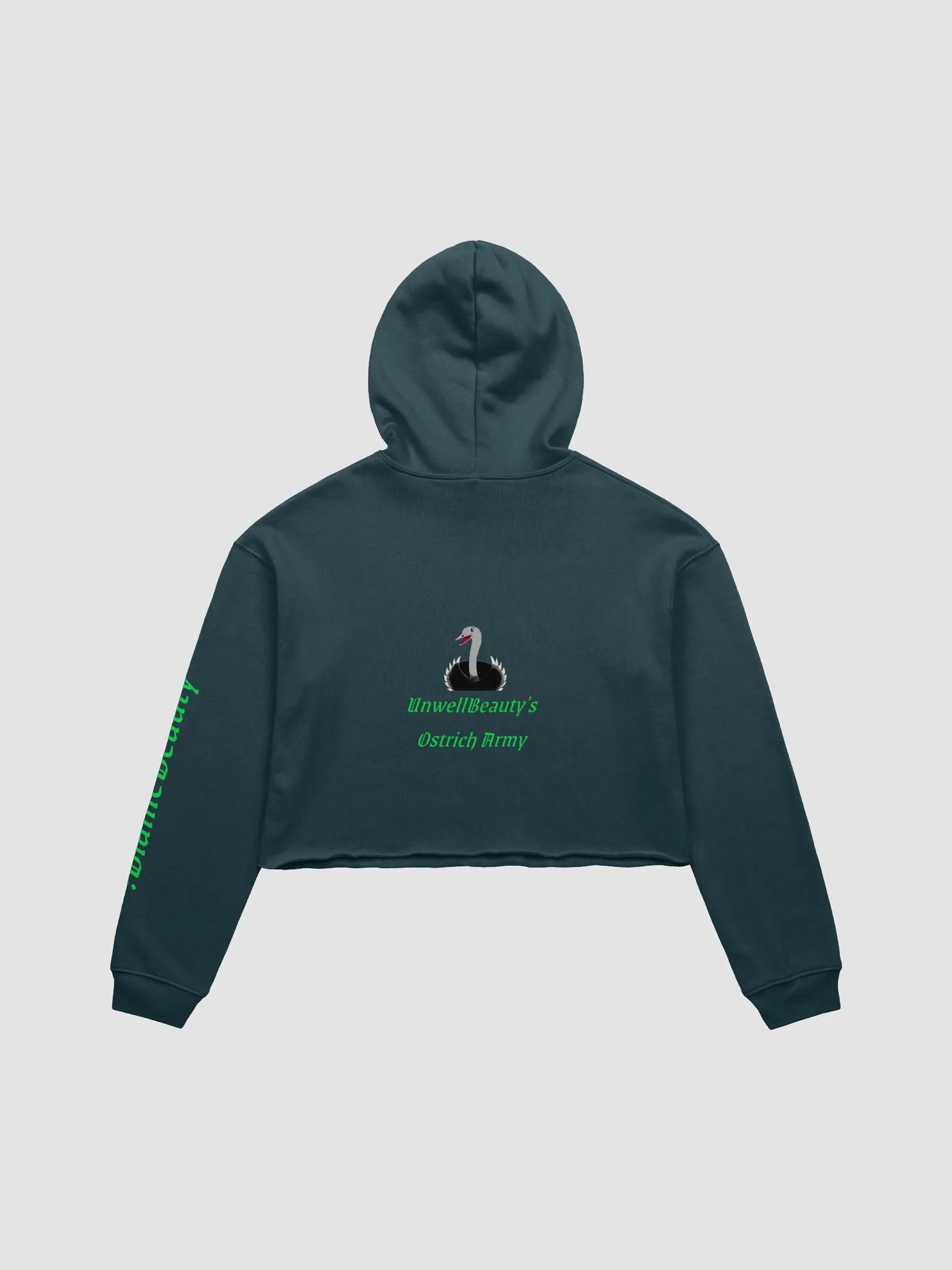 Ostrich Army Crop Hoodie product image (11)