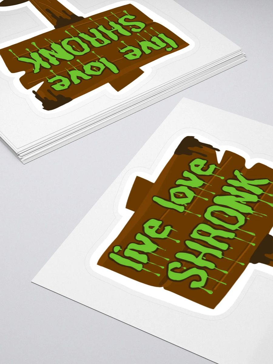 Live, Love, Shronk Sticker product image (4)