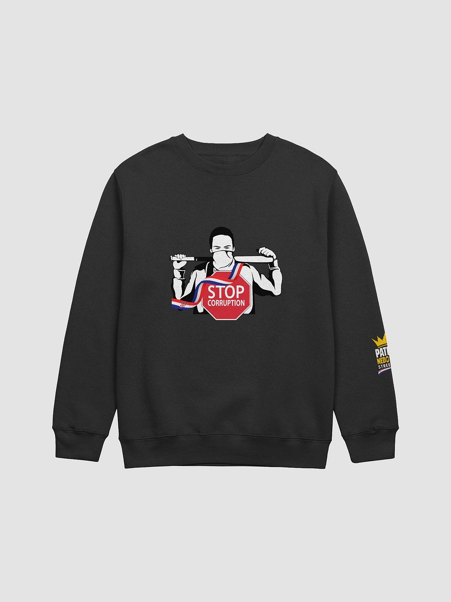 Stop Corruption Statement Crewneck product image (1)