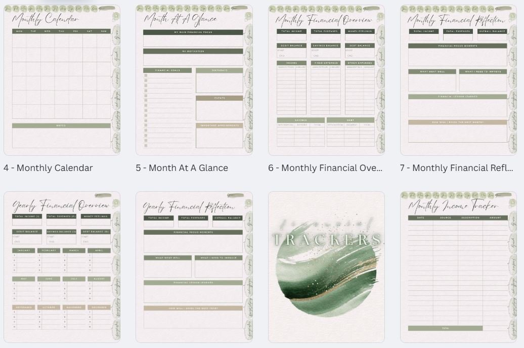 💸 The Ultimate Budget Mastery Planner product image (3)