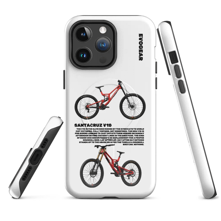 White V10 iPhone MagSafe Case product image (1)