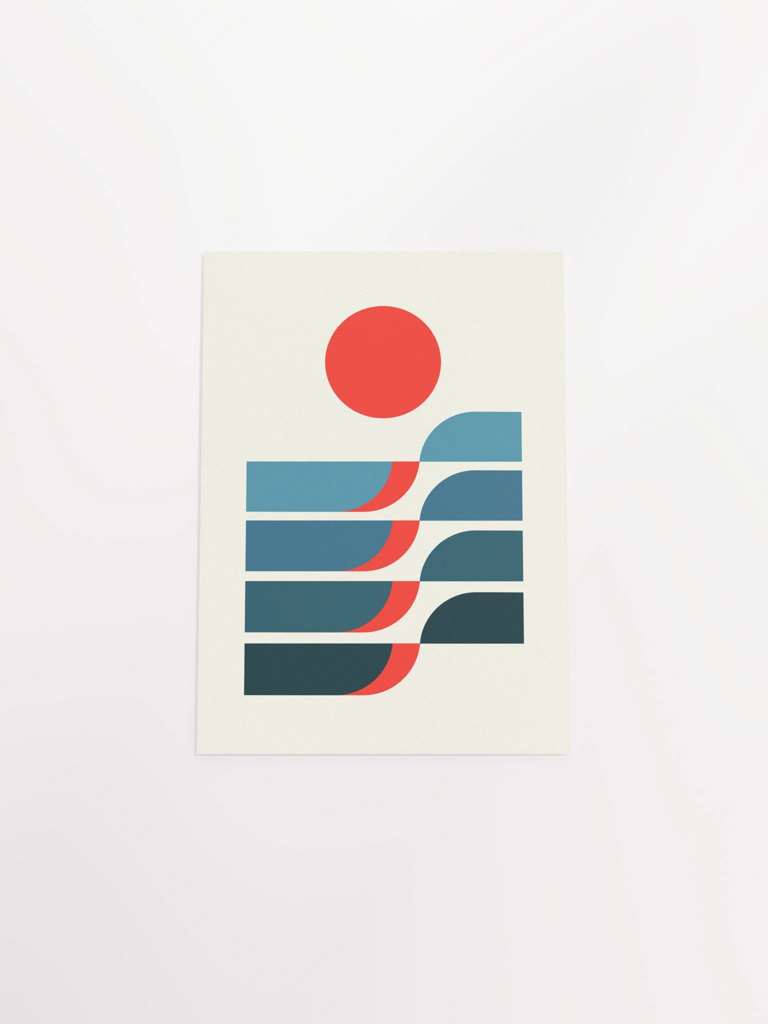 Rolling sea waves Art Print product image (30)