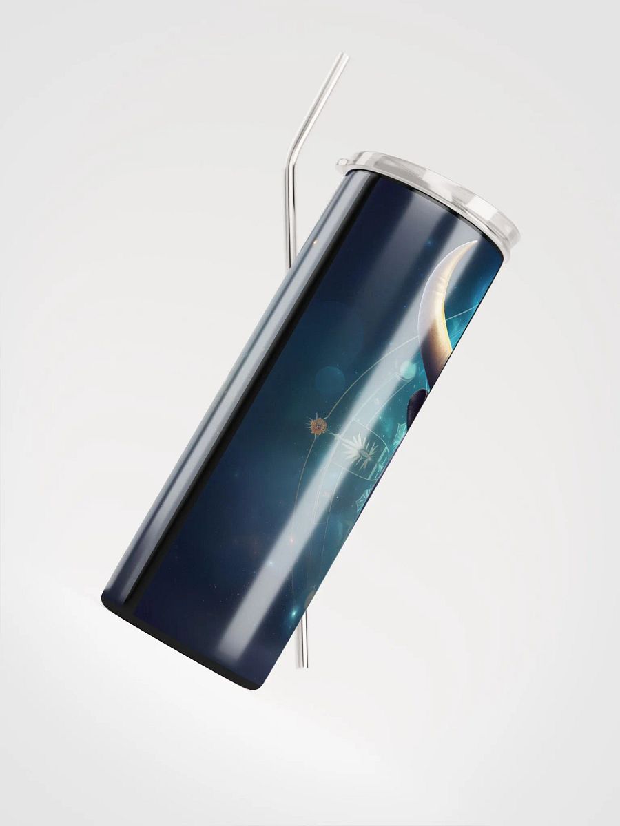 Embrace Taurus Energy: Illustrated Zodiac Taurus Steel Tumbler product image (4)
