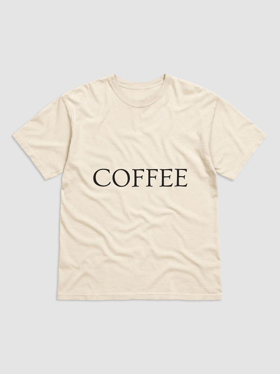 COFFEE T-SHIRT (BLACK) product image (42)