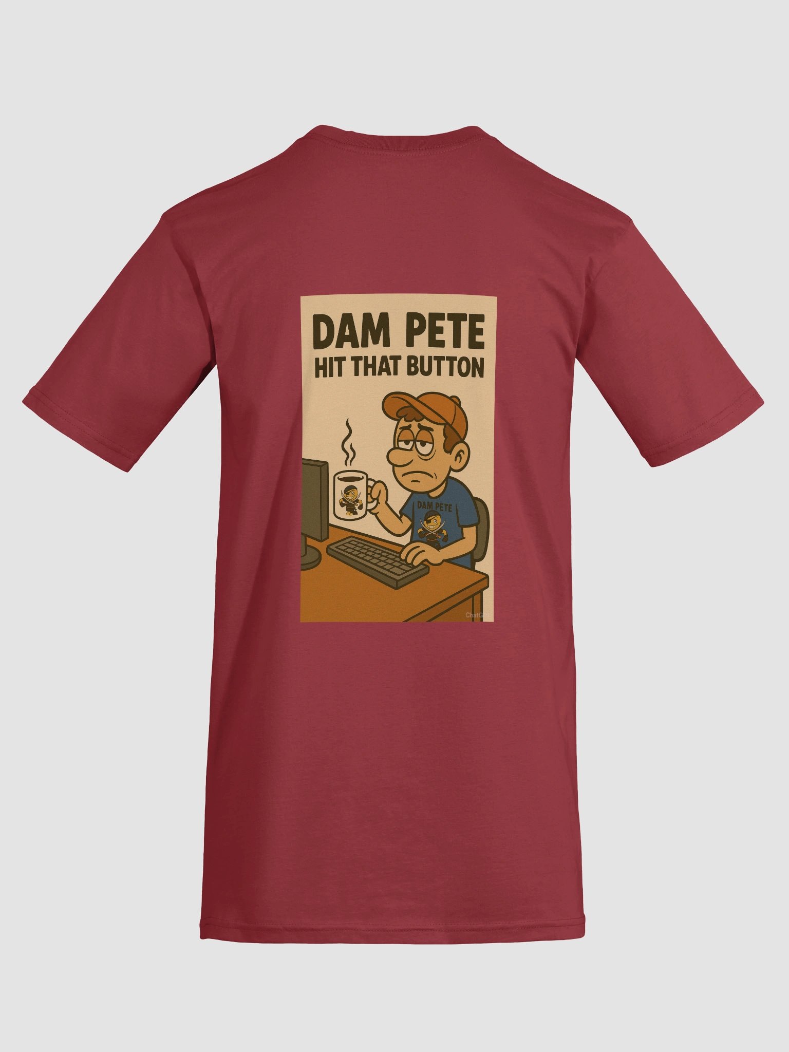 logo shirt push the button product image (9)