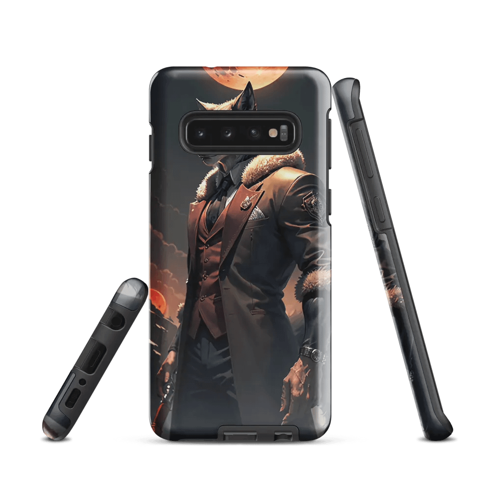 Alpha Wolf Samsung Tough Case - Suave Beast Design product image (1)