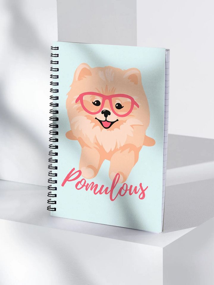 Fabulous Pomeranian Spiral Notebook product image (1)