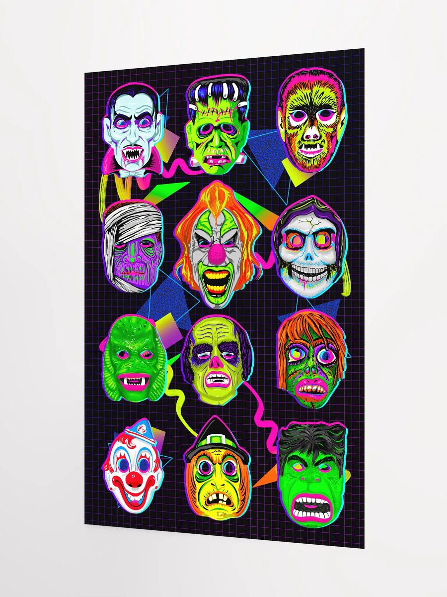 Horror Icons 12x18 Fine Art Print product image (3)