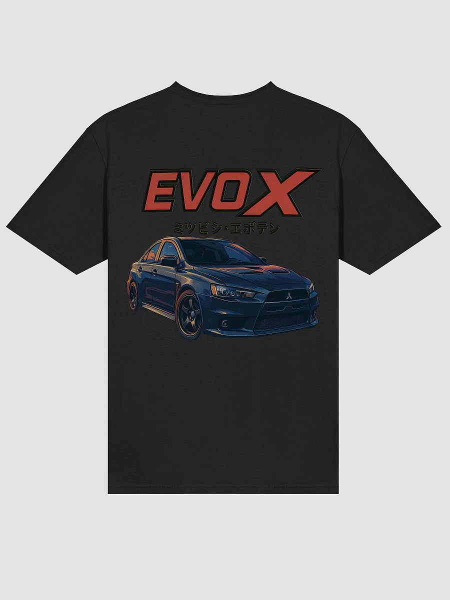 EVO X Stylized Car Illustration Gildan Unisex Softstyle T-Shirt product image (10)