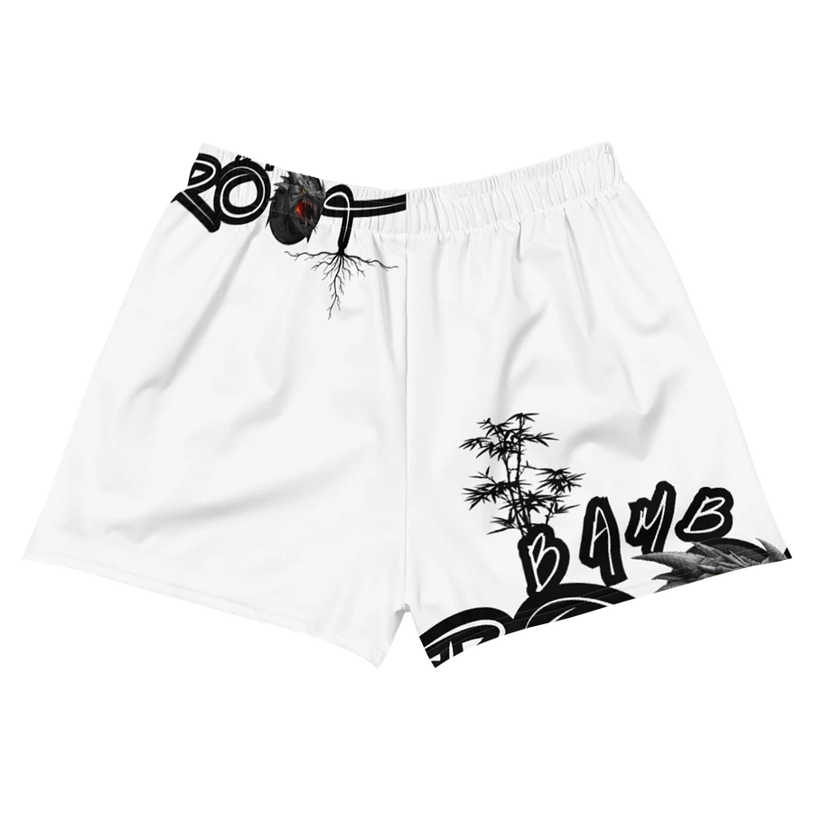 Bamboo Print Unisex Athletic Shorts product image (10)