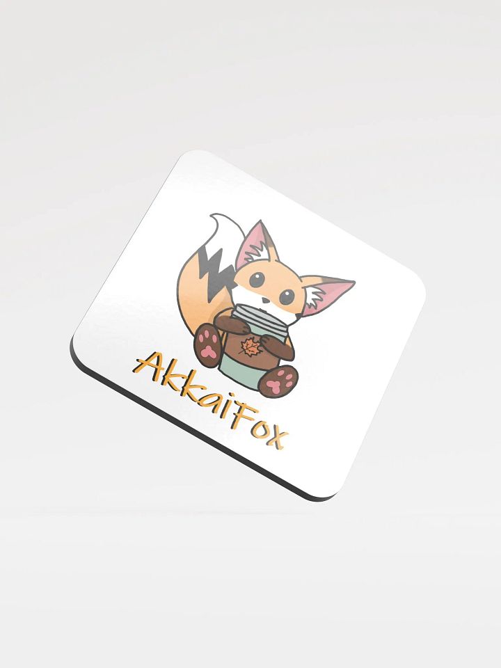 Fox Coffee Corked Coaster product image (1)
