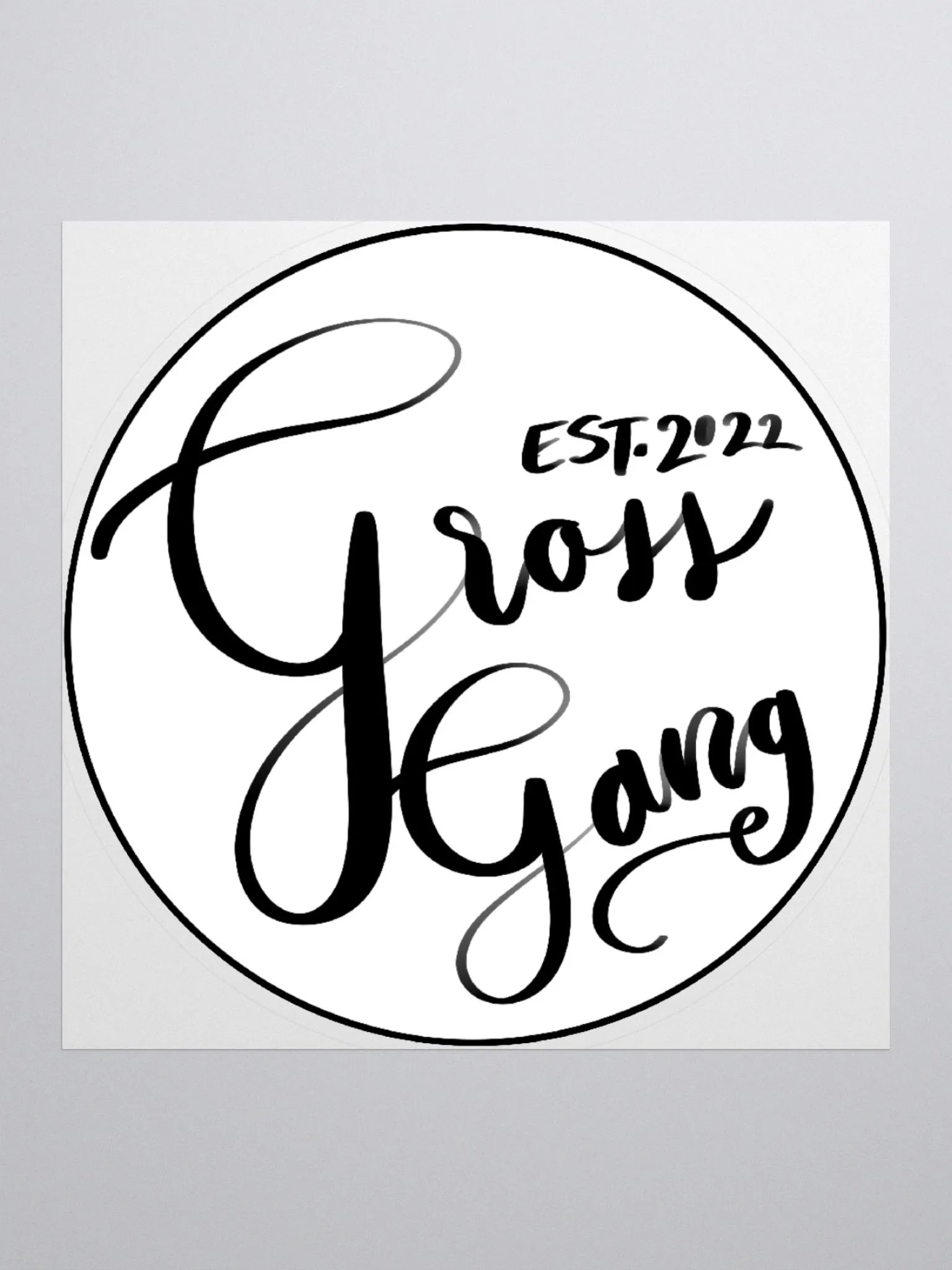 Gross Gang Sticker product image (1)