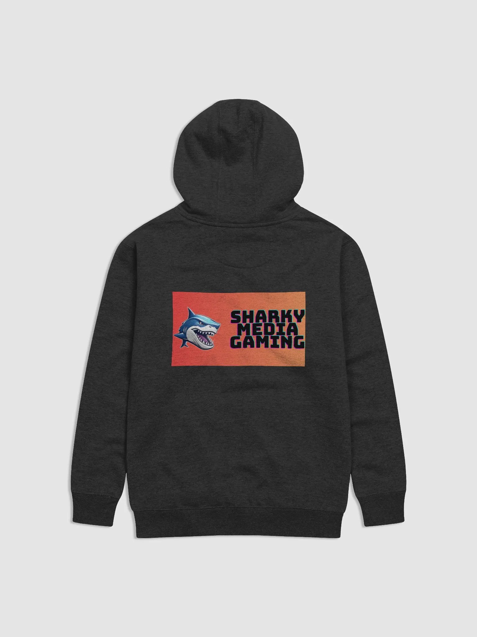 Sharky Media Gaming Hoodie (Red/Orange) product image (15)