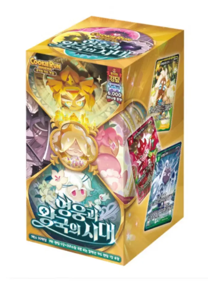 Cookie Run Braverse Trading Cards Volume 3 The Age of Heroes and Kingdom product image (1)